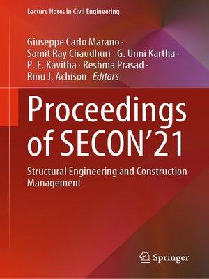 cover image of Proceedings of SECON'21